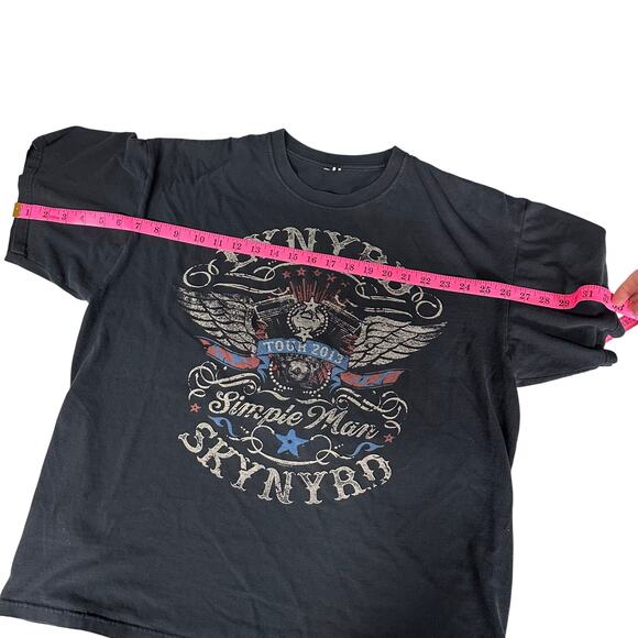 Lynyrd Skynyrd Y2K 2013 Retro Tour Tee Shirt- Men's Size Large - Picture 7 of 7